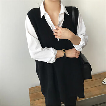 斤特大码女装秋装洋气百搭马甲女300超大号240胖mm时尚背心250黑色4xl