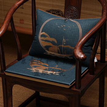 座垫椅子太师椅坐垫圈椅坐垫餐椅垫新中式椅子坐垫红木沙发垫餐椅垫茶