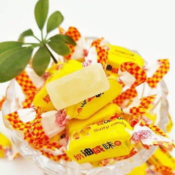 贝夫新款奶油糖咸味怀旧水果糖婚庆喜糖儿时的味道 500克(一斤)