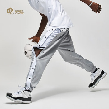 catasdate排扣裤全开美式湖人男篮球裤长裤全开扣秒脱运动裤夏季实战