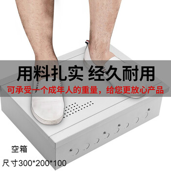 多媒体箱300x200集线弱电箱家用光纤网络入户信息布线箱子 尺寸300*