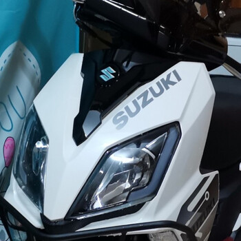 仓梵适用uy125铃木贴纸uu125踏板摩托车车贴拉花版画gp版花防水反光