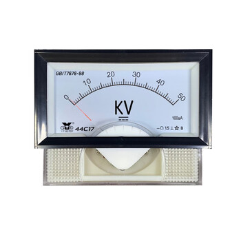 宇泰44c17直流高压电压表1500v 2500v 10kv 20kv 30kv指针dc千伏表