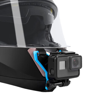 TELESIN Gopro9 8配件摩托车头盔支架适配大疆osmo action运动相机hero7 6 5INSTA360ONER配件