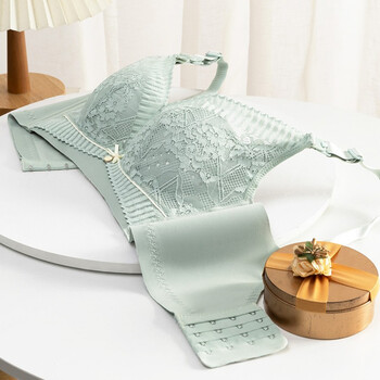 文胸产后喂奶胸罩怀孕期内衣夏季透气舒适蕾丝睡眠穿产妇大胸乳罩女