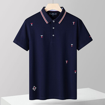 tommybull汤米官方纯棉短袖t恤男士夏季新款polo翻领体恤衫男装衣服男