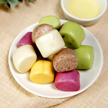 五谷计划(wugujihua)五谷计划面点集锦 鲜牛奶彩蔬拇指馒头120g*8袋