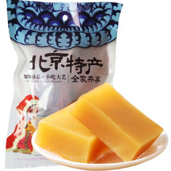 御食园 豌豆黄净含量400g 老北京特产传统小吃 糕点休闲零食独立小包