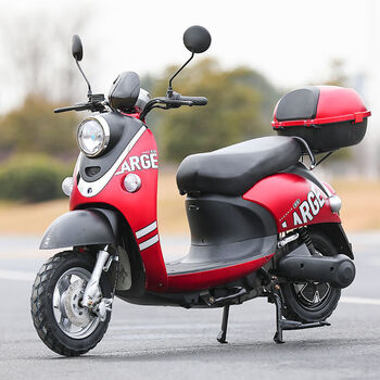 必在小龟王电动车2021新款米兰60v72v电瓶车男女双人踏板车电动摩托