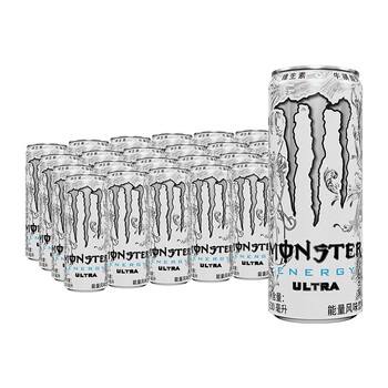 MonsterUltra魔爪超越无糖能量饮料+维生素功能330ml*24罐整箱装，销量走势图及价格走势分析