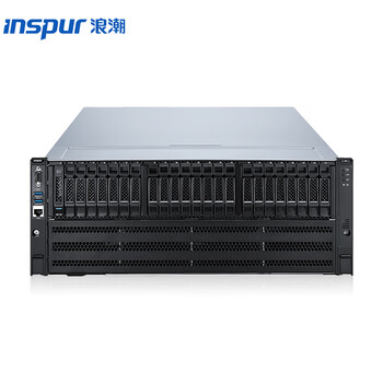 浪潮（INSPUR）NF5468A5 服务器丨AI人工智能丨GPU高性能计算丨深度学习丨AMD处理器 2*7543｜512G｜2*1.92T+8*10T 8块Tesla A100 80G 显卡