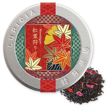 茗茹 秋季限定【lupicia/绿碧茶园】枫叶红茶5596 日本原装茶叶 罐装