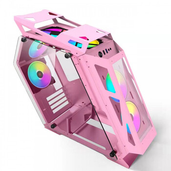 dcoud太阳神通用大小咖高端异形桌面游戏机箱电竞机箱网咖网吧异形