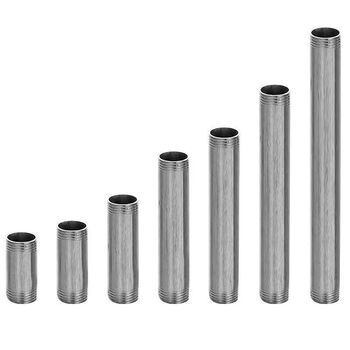 何老师加厚镀锌管水管自来水管铁水管钢管加工外丝对丝双头丝定制长度