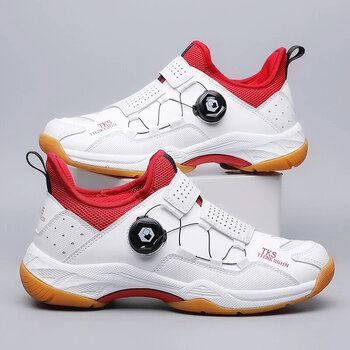 安踏羽毛球鞋男女款训练鞋旋转纽扣防滑耐磨学生轻便透气乒乓球防滑运