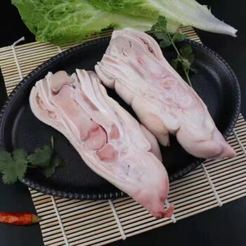 新鲜冷冻带筋猪蹄块免切猪蹄块猪爪猪蹄子猪蹄生鲜免切冷冻生猪手 湾