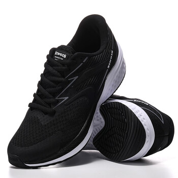 津吉斯 运动鞋男女 马拉松跑鞋男 支撑片红鞋跑鞋减震透气户外防滑