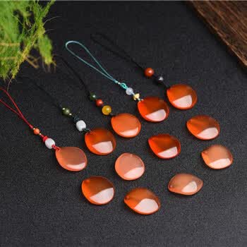 青鱼石吊坠青鱼石手机挂件包包挂饰