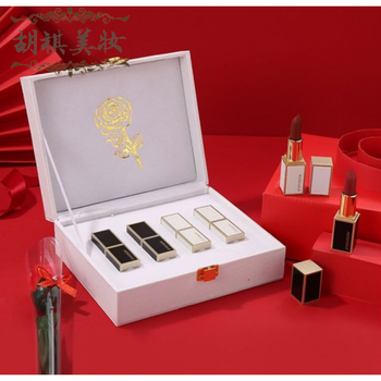 merengue七夕情人节限定口红礼盒套装滋润送女生朋友生日礼物套盒4支