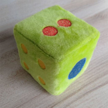 骰子大号海绵 创意布海绵骰子大码毛绒玩具游戏道具活动大号色子数字