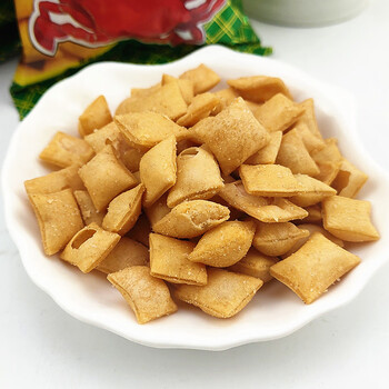 七宝一丁爽爽大蟹酥55克蟹味油炸类糕点童年怀旧经典零食膨化 5袋