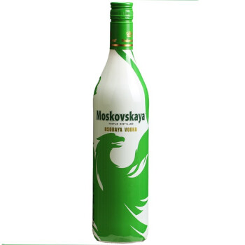 洋酒 拉脱维亚进口苏联绿伏特加40度700ML  1瓶