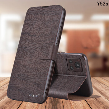 vivoy52s手机壳y31s翻盖y52s保护套v2057a全包vovy防摔vivo要5g步步高