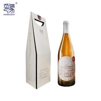 印象 霞多丽&水晶葡萄混酿 干白葡萄酒 750ml单瓶礼盒装 国产白葡萄酒