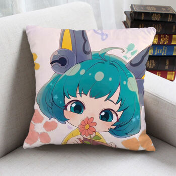 王者荣耀澜抱枕澜枕靠垫周边蔡文姬抱枕头礼物来图同学皮肤和定制王者