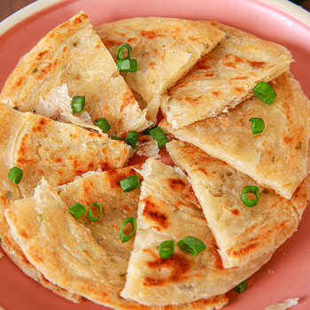 正宗葱油饼老上海葱油味手抓饼家庭装半成品早餐葱花煎饼食品葱油饼