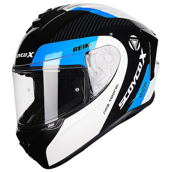 赛羽scoyco摩托车全盔四季男女机车头盔电动车骑行安全帽保暖赛车头盔