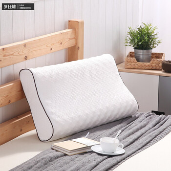 乳胶枕头颈椎枕护颈枕芯 单人橡胶枕 乳胶枕 38*60cm