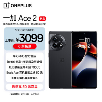 OPPO 一加 Ace 2 16GB+256GB