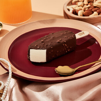 美怡乐经典脆宝榴莲味冰淇淋雪糕巧克力脆皮冰激凌58g*20支 经典脆宝