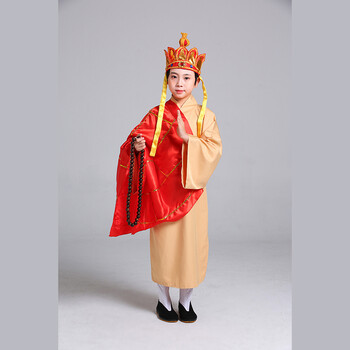 西游记套装儿童表演服孙悟空唐僧猪八戒沙僧沙悟净演出服cos服装唐僧