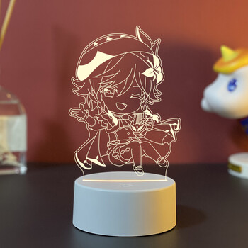 原神周边胡桃小夜灯游戏可莉手办钟离温迪魈公子二次元摆件礼物温迪