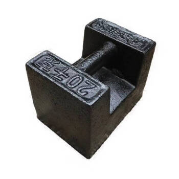 砝码25kg铸铁20kg千克地磅校准标准砝码电梯配重铁块锁型25公斤 20kg