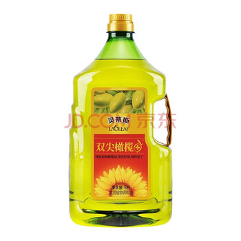 贝蒂斯(betis)葵花籽橄榄调和油食用油双尖橄榄 葵花籽油 5l/瓶