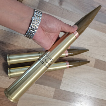 炮弹壳工艺品37铜弹壳工艺品纯铜弹壳家居摆件影视道具装饰摆件军迷