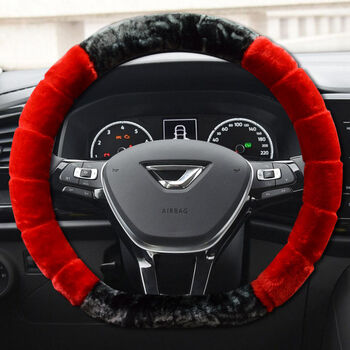 大众捷达vs5方向盘套冬季毛绒专用捷达suv越野车把套捷达va3vs7 d型