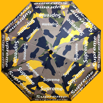 【京东好店】创意潮牌supreme雨伞晴雨两用男女防晒原宿欧美风宽松