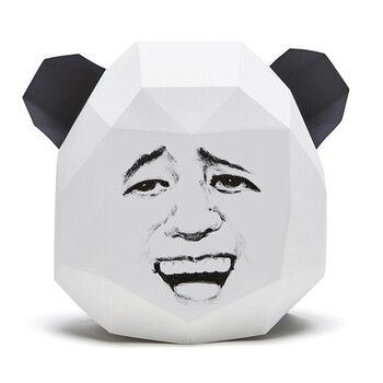 面具diy组装动物头套恶搞整蛊室友创意玩具面具头套舞会cos装扮金馆长