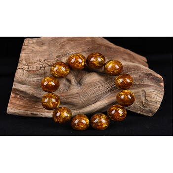 mzm保真天然海柳手串108颗 金丝柳佛珠男女手链 收藏级文玩20mm 浅