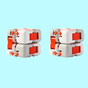 京佳小米米兔指尖积木 拼装玩具无限魔方办公室压神器 米兔指尖积木2