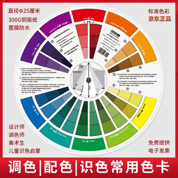 莫兰迪色卡24色相环色彩搭配原理与技巧四色cmyk 中文版色轮卡色相环配色卡360个中国传统色卡海报色轮卡色相环 摘要书评试读 京东图书