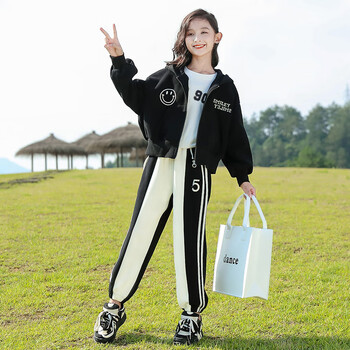 哒遇13岁女生穿的秋装女孩秋季套装大童女装12岁以上初中学生衣服女童