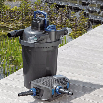 德国进口欧亚瑟oase鱼池过滤器池塘生化压力式循环过滤设备净化水质