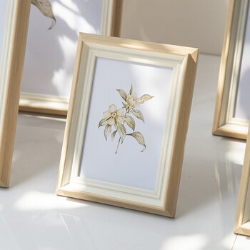 极度空间 相框摆台文艺相框相册框装饰摆桌展示相架挂墙 【6寸】清新