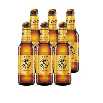 268ml*6瓶装 荞公子 苦荞原浆啤酒整箱包装 苦荞麦啤酒 268ml*6瓶