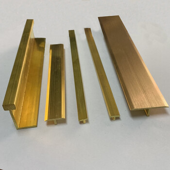 铜条压条大理石楼梯木门实心背景镶嵌装饰平面铜条1号5mm宽06厚总高45